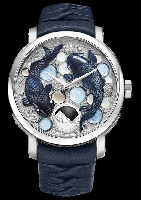 louis vuitton koi watch